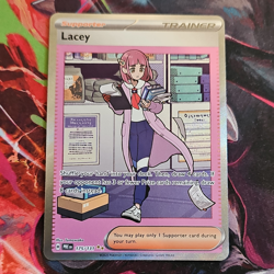 The Pokemon Company Lacey 175/131 Prismatic Evolutions Full Art Holo UR Eng 2025 - Image 1