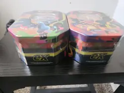 Pokemon Mega Charizard x and Y Tins Lot of 2 New Sealed - Image 4