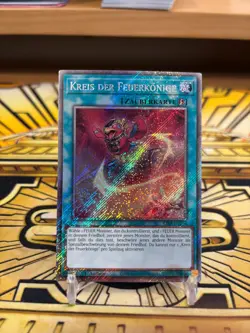 Yugioh Kreis der Feuerkonige Platinum Secret Rare RA04-DE195 - Image 1