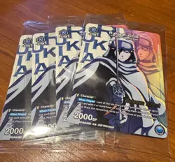 4x Union Arena TCG Release Event Participation Card Bleach Rukia Kuchiki English - Image 1