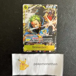 RORONOA ZORO (FULL ART) ST29-014 SR STARTER DECK 29: EGGHEAD ONE PIECE - Image 1