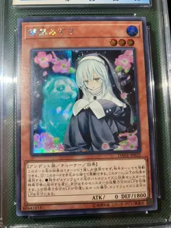 Yugioh Ghost Sister & Spooky Dogwood DANE-JP025 Secret Rare CGC 9 Mint - Image 2