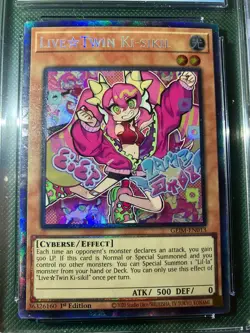 Yugioh Live Twin Ki-Sikil GEIM-EN013 Collector's Rare 1st Ed. CGC 9.5 Gem Mint - Image 2