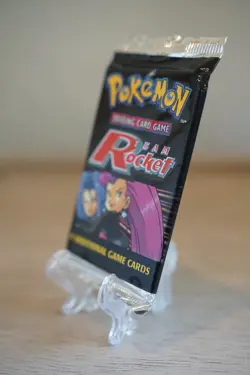 Pokemon Team Rocket Unlimited Booster Pack Factory Sealed WOTC 2000 Vintage TCG - Image 3