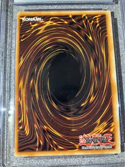 Yugioh Dark Magician RA04-EN106 Platinum Secret Rare 1st Ed. CGC 9 Mint Misprint - Image 4