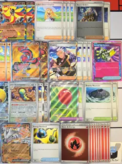 Mega Pyroar Ex & Ninetales - Pokemon TCG - OutTheBoxTCG Custom Standard Decks - Image 5