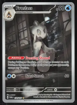 Froslass 174/167 Illustration Rare Twilight Masquerade Pokemon Holo Near Mint - Image 1