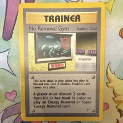 The Pokemon Company Pokemon TCG No Removal Gym 103/132 Gym Heroes Unlimited Rare - Image 1