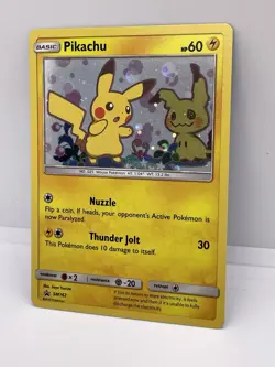 Pikachu SM162 PROMO Sun & Moon Pokemon Card - Image 3