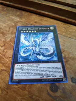 Cyber Dragon Infinity BOSH-EN094 1st Edition Colorless Secret Rare Yugioh U-V-Oh - Image 4
