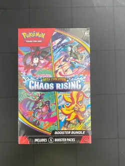 Pokemon TCG: Mega Evolution Chaos Rising Booster Bundle Factory-Sealed In-stock - Image 1