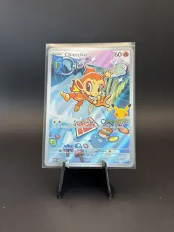 First Partner Illustration Chimchar Promo Full Art Holo 041 Pokemon TCG - Image 1