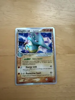Pokemon TCG Kingdra ex (Delta Species) 94/101 Dragon Frontiers Holo MP - Image 1