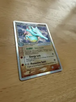 Pokemon TCG Kingdra ex (Delta Species) 94/101 Dragon Frontiers Holo MP - Image 2