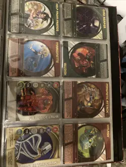 Bakugan Battle Brawlers Card Case With 80 Cards Used Preloved - Image 4