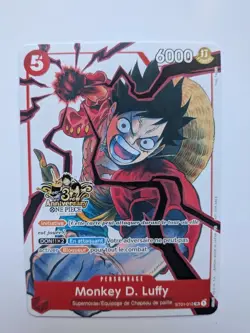 30 Cards x MONKEY D. LUFFY ST01-012 3rd Anniversary Tournament 3 Brothers Pack - Image 2