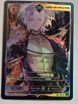 v card rising stars 1st edition Lord Athelstan 10,9 & 8 Holo - Image 2