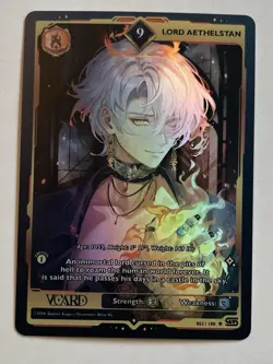 v card rising stars 1st edition Lord Athelstan 10,9 & 8 Holo - Image 4