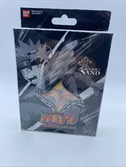 NARUTO CURSE OF THE SAND BLACK STARTER BOX DECK FOR CARD CCG TCG, FACTORY SEALED - Image 1