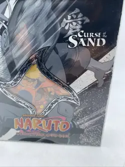 NARUTO CURSE OF THE SAND BLACK STARTER BOX DECK FOR CARD CCG TCG, FACTORY SEALED - Image 2