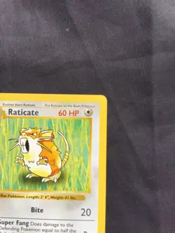 Pokemon Cards: Base Set 1st Edition Uncommon: Raticate 40/102 - Image 3