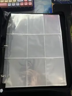 Pokemon 3 Ring Card Binder 50 Page 9 Pocket Card Album Mewtwo/Blastoise NEW - Image 3