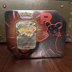 Pokemon TCG Team Rocket Persian Tin Destined Rivals Brand New Factory Sealed - Image 1