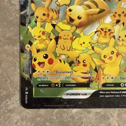 Pikachu V Union JUMBO Promo Pokemon 25th Anniversary Card BOX FRESH - Image 2
