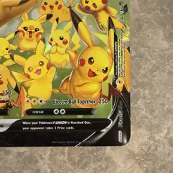 Pikachu V Union JUMBO Promo Pokemon 25th Anniversary Card BOX FRESH - Image 3