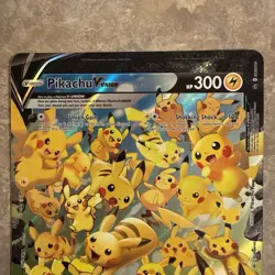 Pikachu V Union JUMBO Promo Pokemon 25th Anniversary Card BOX FRESH - Image 5