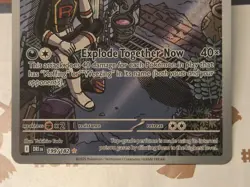 Pokemon TCG Team Rockets Weezing Card 199/182 Destined Rivals Illustration Rare - Image 3