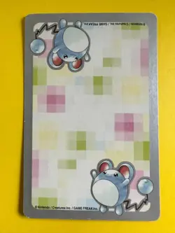 Feraligatr pokemon Playing Poker Card Silver Marill Nintendo Japanese - Image 5