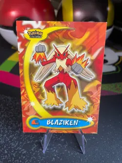 Topps Pokemon Advanced Challenge Blaziken Non-Holo -NM- - Image 1
