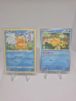 Psyduck 028/189 And Psyduck 039/217 Base Commun Pokemon Cards Lot B17 - Image 1