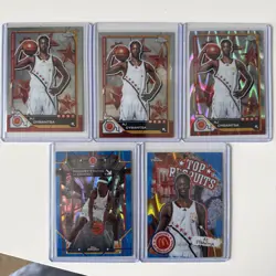 2025 Topps Chrome McDonald's All American AJ Dybantsa Lot - Image 1