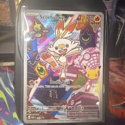 Pokemon Scorbunny 053 Promo Full Art Holo Card English Mega Evolution Promo 2026 - Image 1