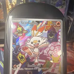Pokemon Scorbunny 053 Promo Full Art Holo Card English Mega Evolution Promo 2026 - Image 2