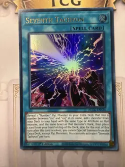 Seventh Tachyon BLGG-EN126 Spell Card Ultra Rare 1st Edition (NM) - Image 2
