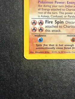 Pokemon Card - Charizard - Base Set - 4/102 - Rare holo - HP - 1999 - Image 3