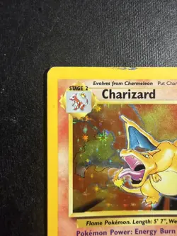 Pokemon Card - Charizard - Base Set - 4/102 - Rare holo - HP - 1999 - Image 5
