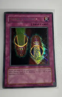 Magic Cylinder LON-104 Labyrinth of Nightmare Secret Rare Unlimited Yu-Gi-Oh NM - Image 1
