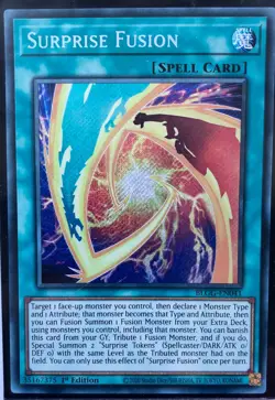 Yu-Gi-Oh! TCG Surprise Fusion BLGG-EN041 Secret Rare 1st Edition Near Mint - Image 1