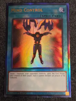Mind Control 1st Edition Prismatic Ultimate Rare RA02-EN046 Yu-Gi-Oh! VLP - Image 1