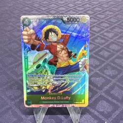 Monkey.D.Luffy - PRB02-005 SR Premium Booster Holo Foil One Piece TCG NM - Image 1