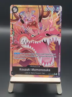 Kouzuki Momonosuke (Alternate Art) - OP16-085 One Piece OP-16 The Time to Battle - Image 1