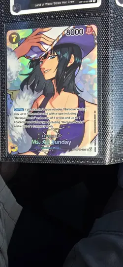 Bandai One Piece Card Game Ms. All Sunday OP14-084 The Best SP Alt Art Holo - Image 1