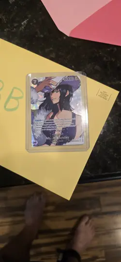 Bandai One Piece Card Game Ms. All Sunday OP14-084 The Best SP Alt Art Holo - Image 5