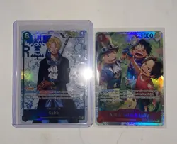 One Piece TCG Sabo SEC Alternate Art Parallel OP13-120 NM English - Image 1