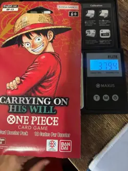 One Piece OP-13 CARRYING ON HIS WILL Sleeved Booster Pack - Heavy - 37.94g 🔥 🔥 - Image 1