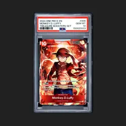 MONKEY D LUFFY ST10-006 PSA 10 GEM MINT One Piece TREASURE BOOSTERS SET English - Image 1